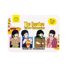 Image of The Beatles Yellow Submarine Magnetic Bookmark Set | Official Beatles Gift