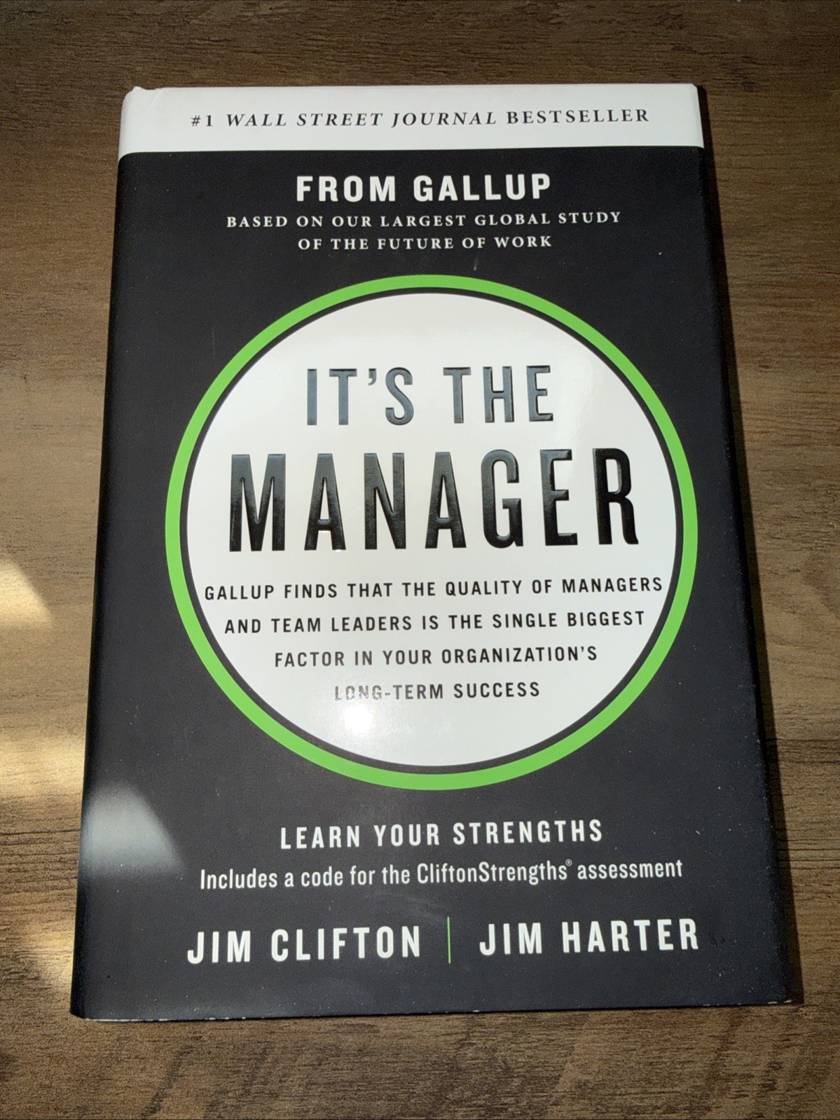 It'S The Manager: Moving From Boss To Coach(2019, Hardback, Clifton And Harter)