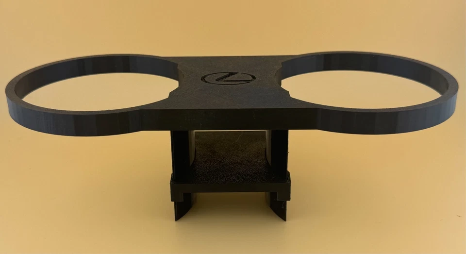 Portavasos de repuesto negro Lexus ES300 ES330 2002-2006 Foto 4 de 4