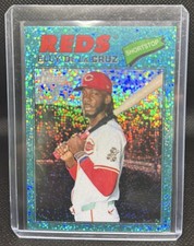 2026 Topps Baseball Heritage Elly De La Cruz Light Blue Speckle #70 Reds