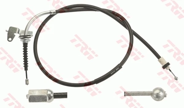 CABLE PULL PARKING BRAKE GCH699 FOR MINI N12 B14 A 1.4L 9HZ /W16 D16 1.6L 4cyl - Image 3 of 4