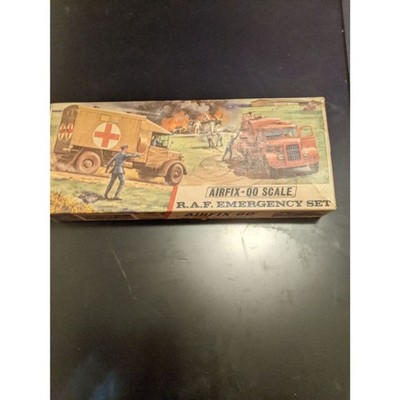 Vintage Airfix 00 Scale RAF Emergency Set Model Kit A204V