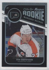 2011-12 O-Pee-Chee Marquee Rookie Rainbow Foil Black Border Erik Gustafsson 2d8