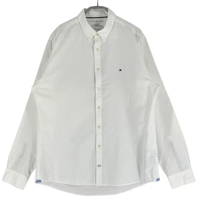 Tommy Hilfiger Herren Oxford Langarm Lässig/Formal Hemd Größe L - Bild 1 von 4