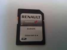 carte sd gps tomtom renault 0781R  europe