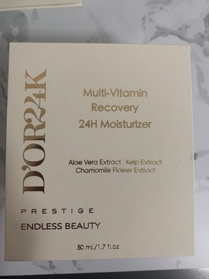 D OR24K Prestige Multi-vitamin Recovery 24H Moisturizer 1.7 Oz New In Box 