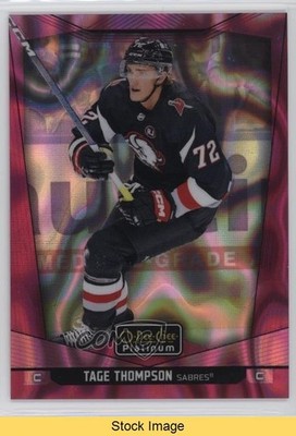 2024-25 O-Pee-Chee Platinum Pink Magma Tage Thompson #4 READ 6a7