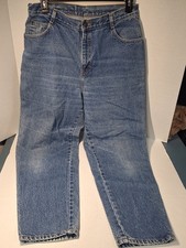 VTG Gitano Jeans, Woman's 16, Blue, Cotton Blend, High Rise, Mom Jeans, 32 30
