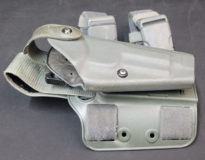 Safariland 6005-73 BER-92 3412 Drop Leg Holster w/ Leg Shroud OD