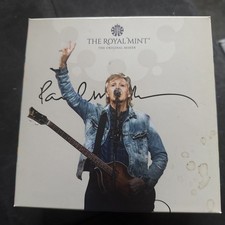 UK 2024 Legendary Musician Paul McCartney 10 Pound Silver Coin 5oz Proof