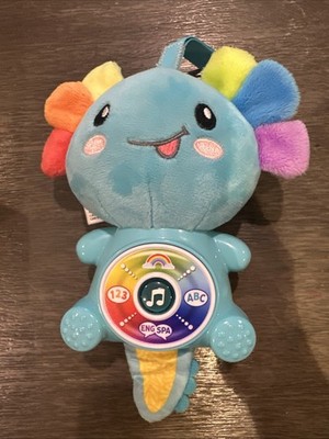 Leap Frog Learning Up Rainbow Pal English Spanish Bilingual lights sounds plush