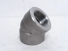 247246 New-No Box; Industry-Std 1MMX2 Pipe Elbow; 45Deg; Class: 3000; 2NPT