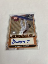 2021-22 Leaf Pro Set Power - Base Autographs Dwayne Pierce #BA-DP1 (AU, RC)