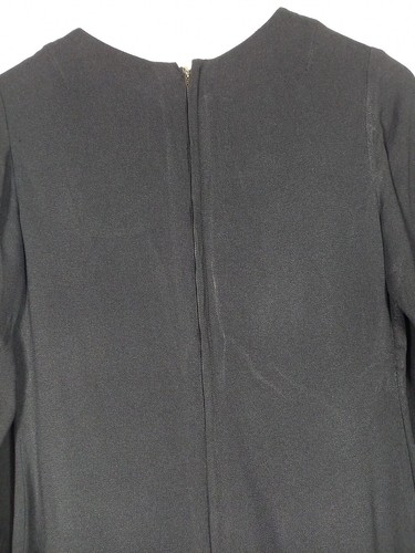 Vintage Polly Peck Black Sleeved Dress - Picture 6 of 7