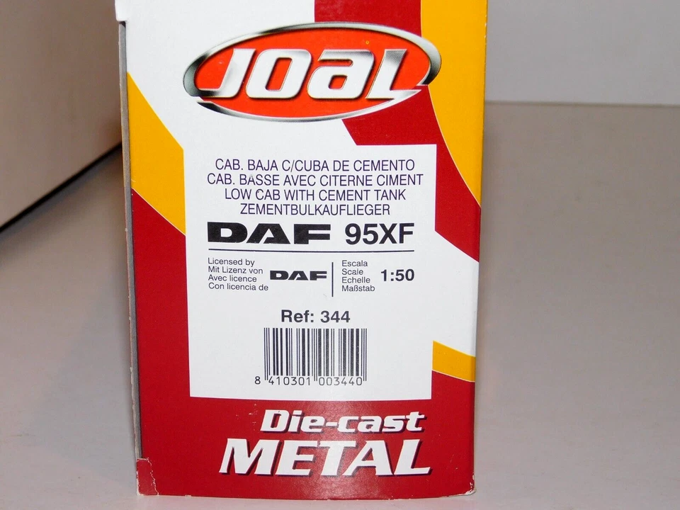 DAF 95XF METAL CEMENT TRANSPORT JOAL 344 1:50 - Image 2 of 2