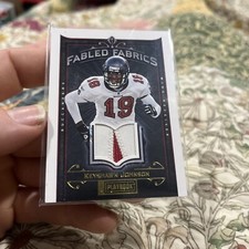 2012 Panini Playbook - Fabled Fabrics Prime #51 Keyshawn Johnson /25 (MEM)