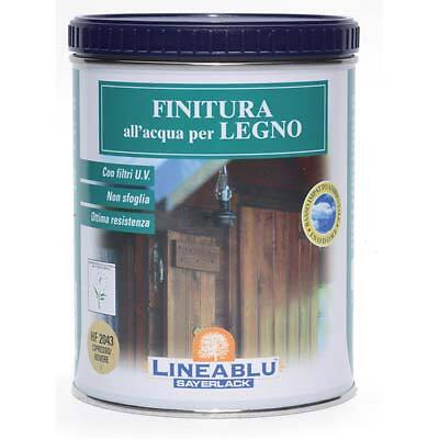 Vernice Legno Esterno Sayerlack HF2040 Satinata 750ml Linea Blu
