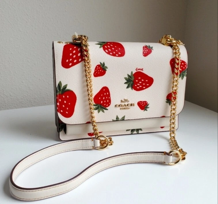 Gucci strawberry deals crossbody