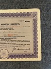 Uchi Gold Mine stock certificate — photo 2