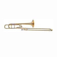 Funion Tenor B Flat F Trombone Bb/F Key Brass Instrument With Case