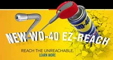 Pack Of 4: WD-40, 14.4 oz EZ REACH FLEXIBLE STRAW MULTI PURPOSE LUBRICANT SPRAY.