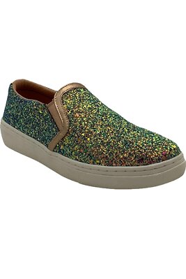 ピックルボール用Skechers ネイビー/イエローシューズ; Slip-on ピックルボール用Skechers ネイビー/イエローシューズ; Slip-on