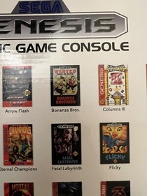 SEGA Genesis Classic NEW Game Console with 81 Preloaded Games and Sonic Mortal