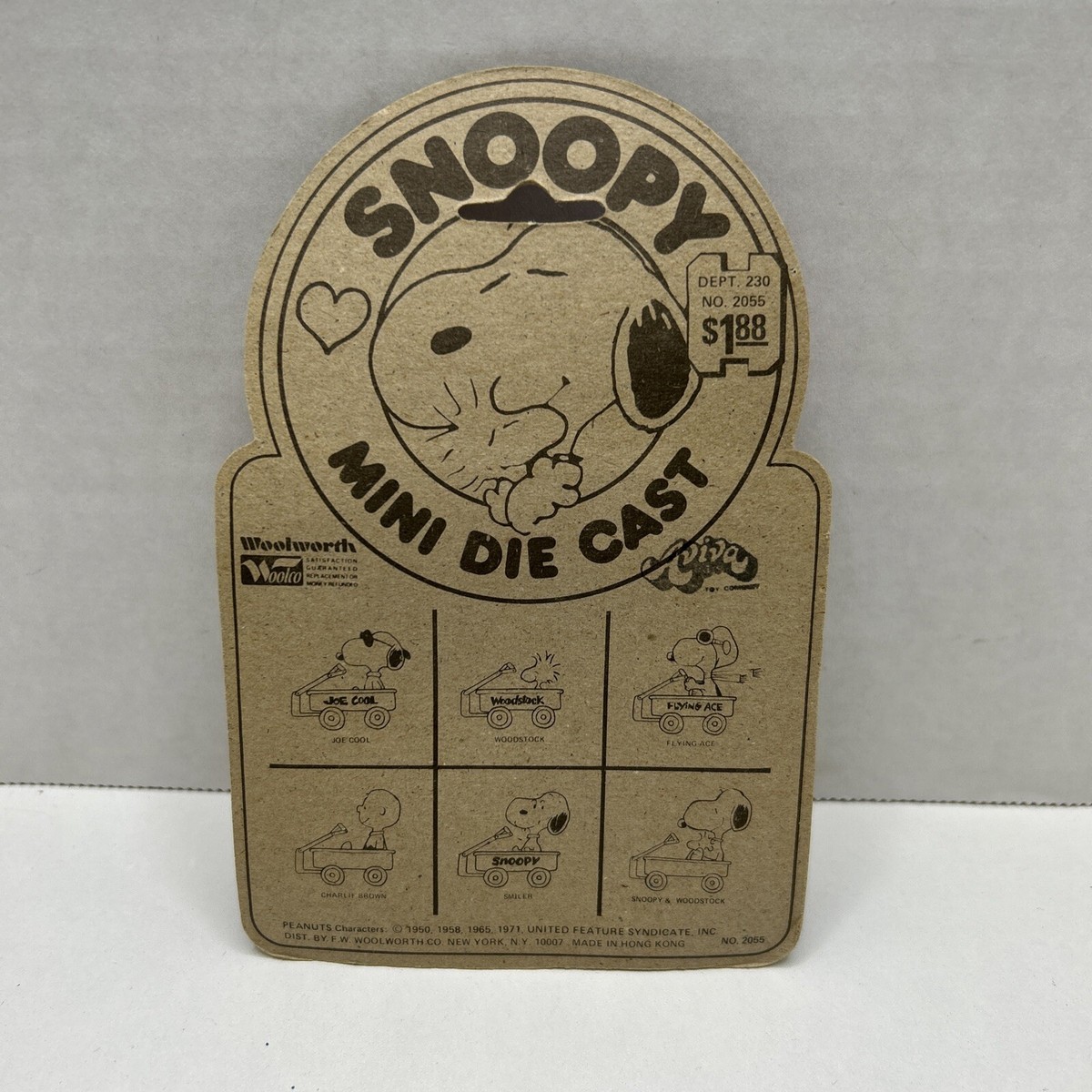 Snoopy Mini Diecast Wagon Series 