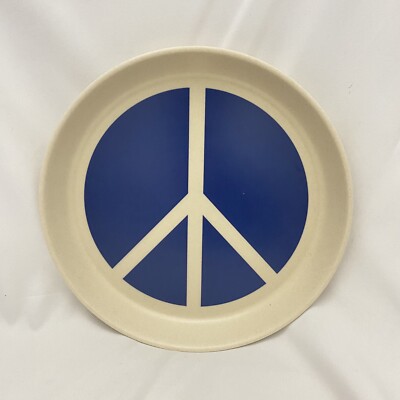 Pillowfort Target Peace Sign Plate Melamine Child Kids