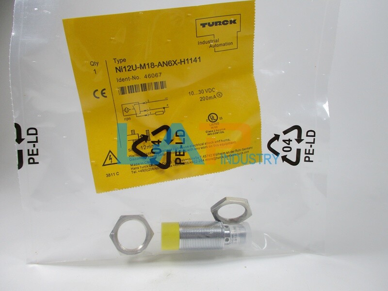 Sensore Prossimità TURCK NI4 S12 AP6X H1141 Turck NI4 M12 AN6X H1141 Sensore Prossimità TURCK NI4 S12 AP6X H1141 Turck NI4 M12 AN6X H1141