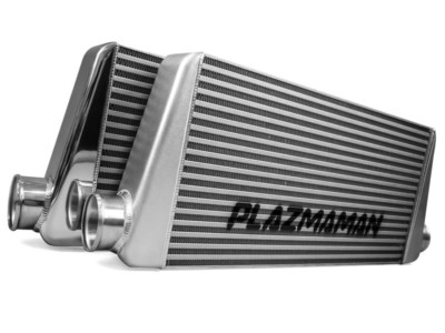 Plazmaman Race Spec Tube and Fin Intercooler - 600x300x76mm