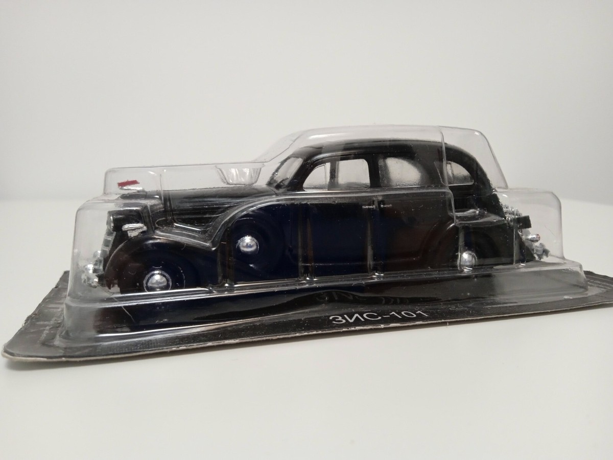 ZIS-101 Black USSR Soviet Limousine USSR 1936 1/43 Scale Diecast