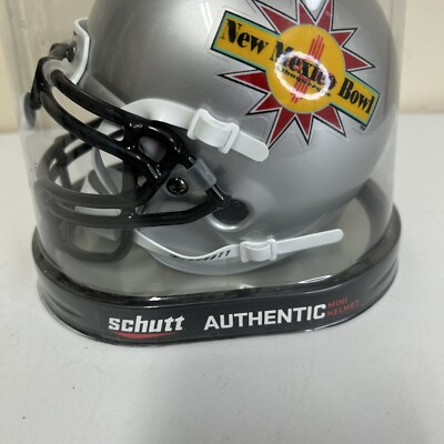 Schutt Mini Football Helmet New Mexico Albuquerque Bowl 2006-2009