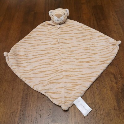 Angel Dear TIGER  Sleeping Plush Animal SOFT Security Blanket Lovey Brown & Tan 