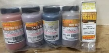 Railroad Color Weathering Wash Set B -- 4 Colors Each: 4oz  Monroe Models 971