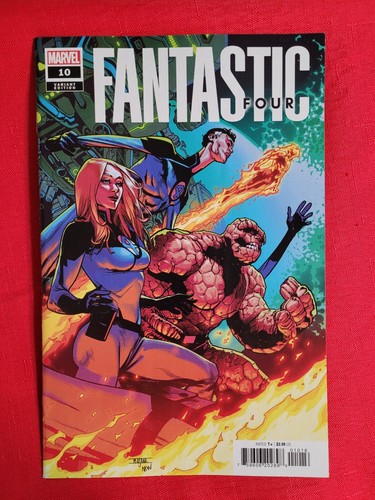 Fantastic Four #10- CVR P Mahmud Asrar Incentive Variant, 2023 VF/NM!