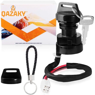 4 Pin Connector 3 Amp Switch Ignition Switch With 2 Keys For 2003-2006 Yamaha Kodiak 450 YFM450 4x4 ATV Yamaha Ignition Keys - Foto 8