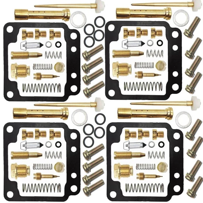 4X FOR Yamaha XJ650 Maxim 1980-1983 XJ650 L R Carburetor Repair Kit Rebuild SET Foto 3 de 3