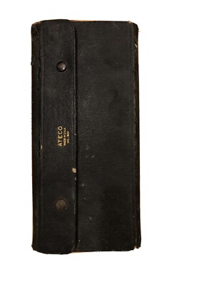 Ateco Vintage Drafting Set, Compasses, Ateco No. 1501 case, Velvet lined