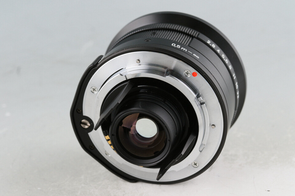 Contax Carl Zeiss Biogon T* 21mm F/2.8 Black Lens + GF-21 Finder
