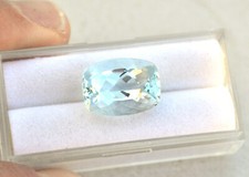 10.25 Carat Cushion Cut Aquamarine