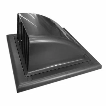 AWENTA Grey Gravity Flap 100mm 4" External Ducting Ventilation Cover Air Vent Grille