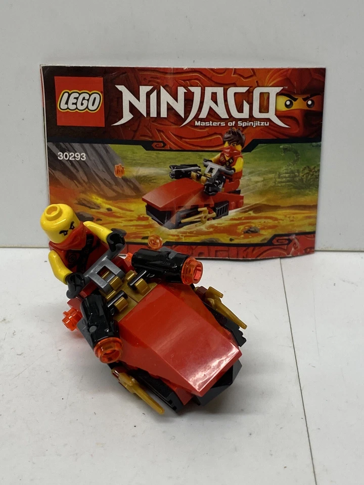 LEGO NINJAGO: Kai Drifter (30293) With Instructions (No Minifigure)
