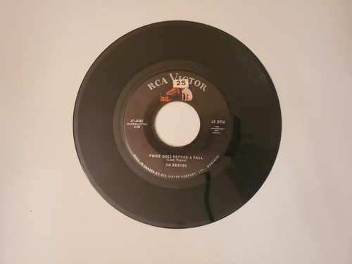 Jim Reeves - I'm Gonna Change Everything / Pride Goes Before a Fall (Vinyl Reco - Picture 2 of 2
