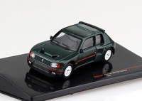 Peugeot 205 T16 Custom 1987 Dunkelgrau 1:43 Ixo Modellauto Clc 416