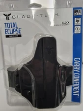 Blade-Tech Total Eclipse OWB Holster-Glock 26 (Gen 1-5)/27 (Gen 1-4)-Black Ambi