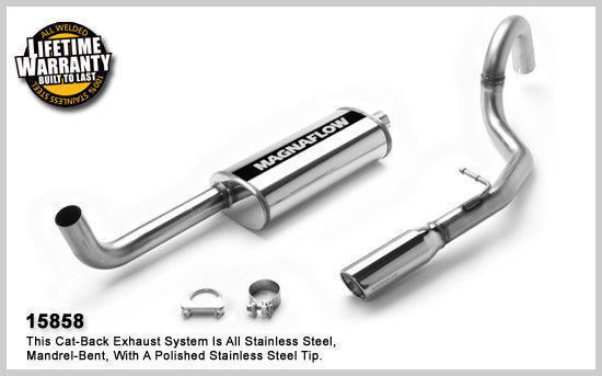 1998 Jeep Grand Cherokee 5.9L V8 Magnaflow Cat-Back Exhaust System