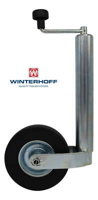Winterhoff Stützrad verstärkt 250kg Ø 60mm Rad 225 x 70 Anhänger PKW Wohnmobil
