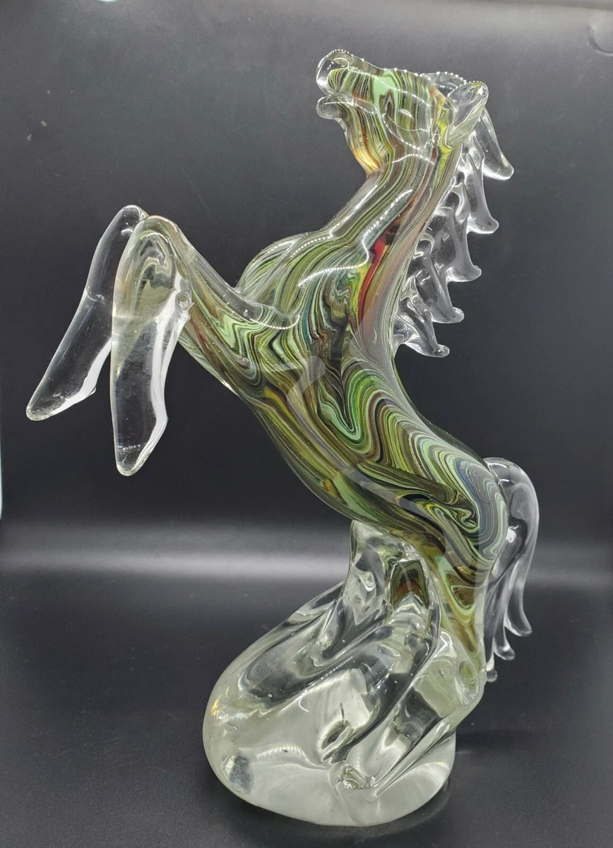 Murano Glass Horse In Collectible Horse Figurines for sale | eBay