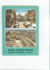 Ancient Ak Collection Folder Karl-Marx-Stadt Yesterday And Today Follow 1 15
